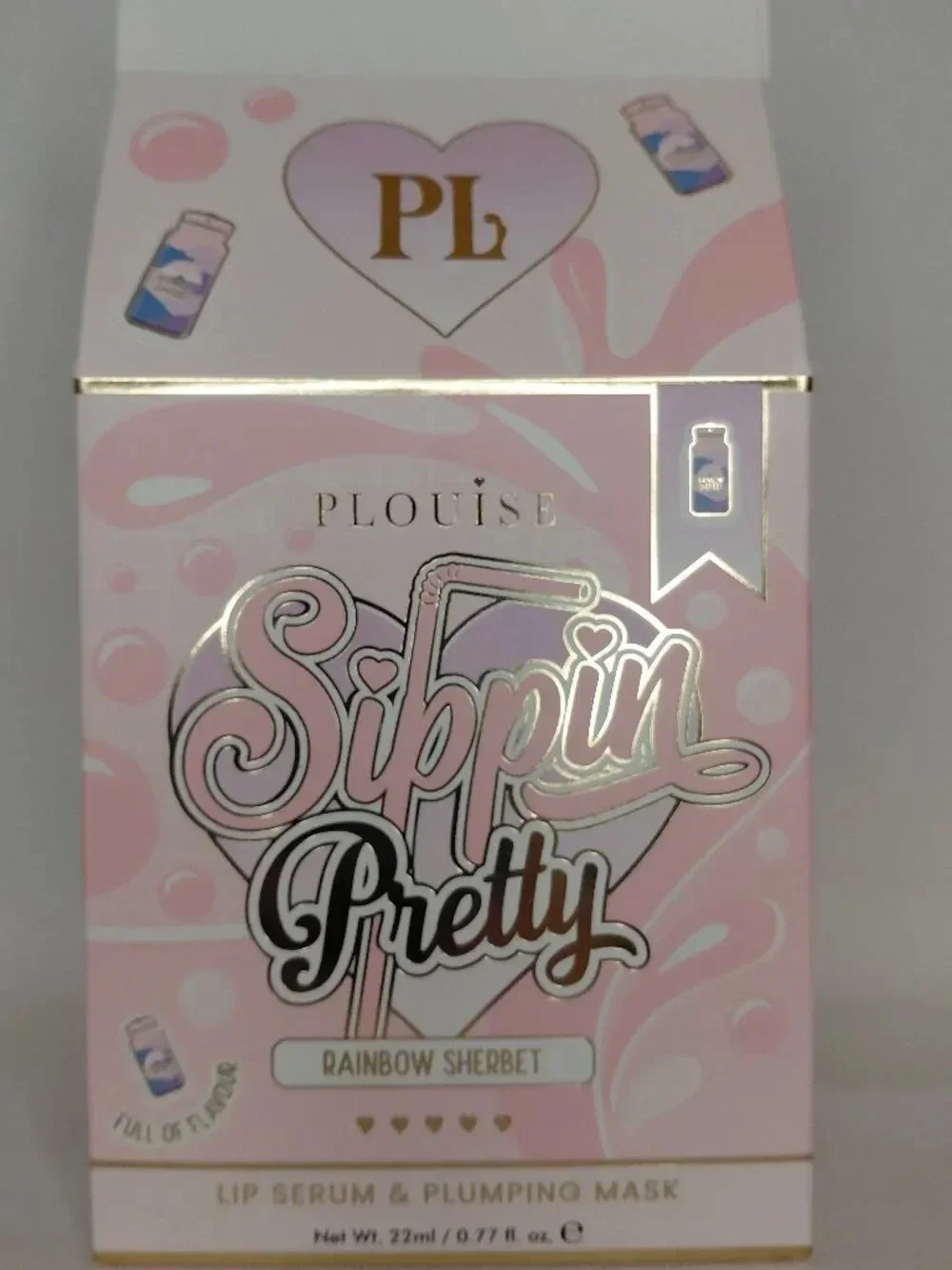 P.Louise - Sippin Pretty Lip Duo - Rainbow Sherbet